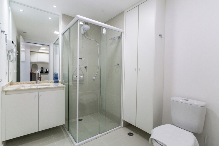Bathroom, Living in Nova Klabin, São Paulo