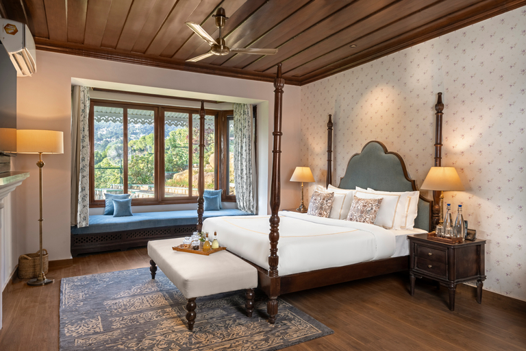 Bedroom 2, Brij Anayra,dharamshala A Himalayan Luxury Retreat, Kangra