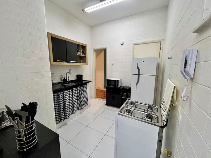 Private kitchen 3, Copacabana 2 quartos na quadra da praia., Rio de Janeiro