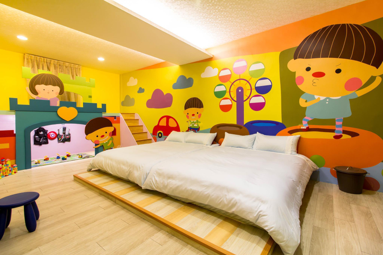 Bedroom, Little cute guesthouse, Yilan