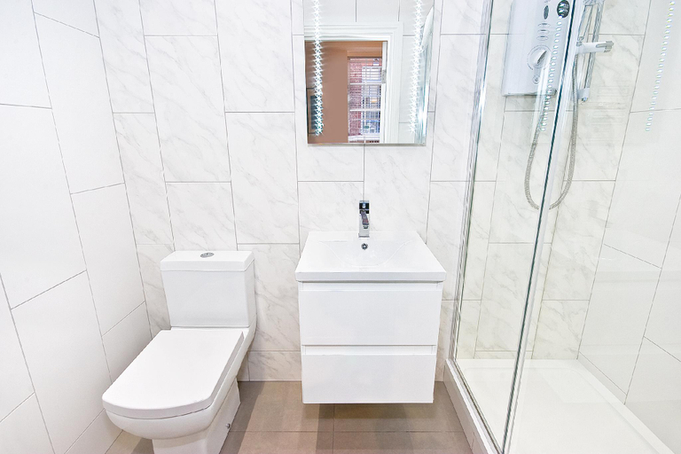 Bathroom 3, Eldon Chambers Pod 1 by City Living London, London