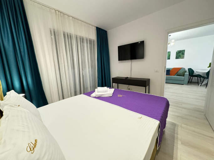 Bedroom 3, Luxury Apartments Avanera with 1&2 Bedroom with Parking Option, Suceava