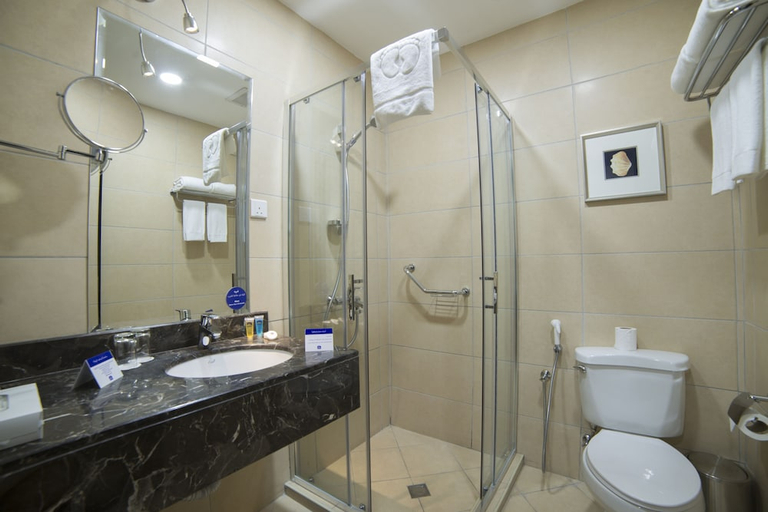 Bathroom, Taskeen Served Apartment, Dammam