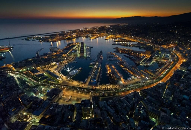 Aerial view 4, Mare e Monti, Genova