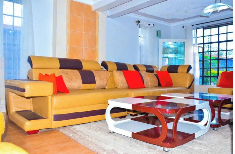 Living area 4, Majestic Airport Villa, Mavoko