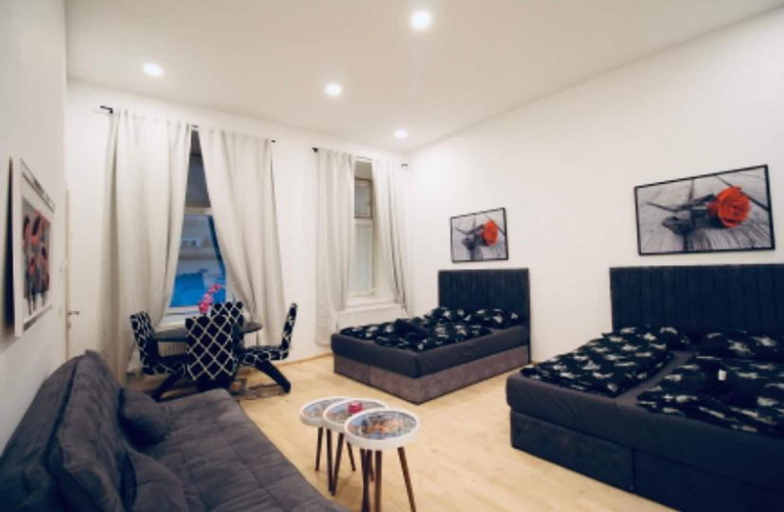 Interior, Lovely Bedroom Apt Near Augarten, Wien