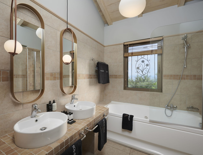Bathroom 4, Art Blue Villas, Ionian Islands