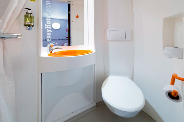 Bathroom 4, easyHotel Glasgow City, Glasgow