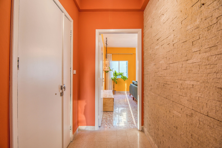 Hallway, Muse 2-BR Apt in Mar Mikhael, Beirut