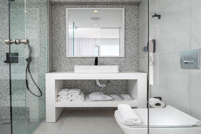 Bathroom 4, Dimitra Beach Hotel and Suites, South Aegean