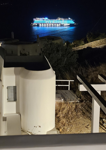 Front of property 5, Aether Mykonos 3BR Port View Villa, South Aegean