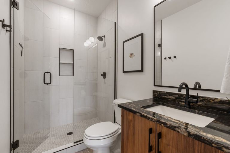 Bathroom 3, The Fish Bowl 6 Bedroom Townhouse, Washington