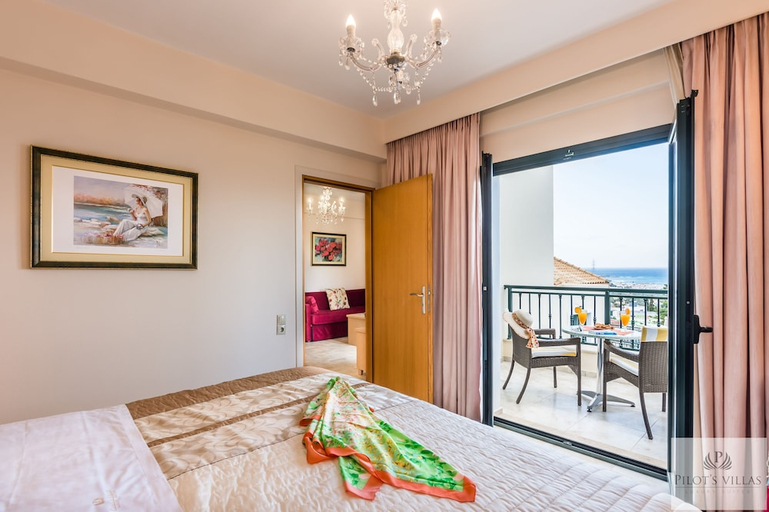 Bedroom 2, Pilots Villas Luxury Suites, Crete