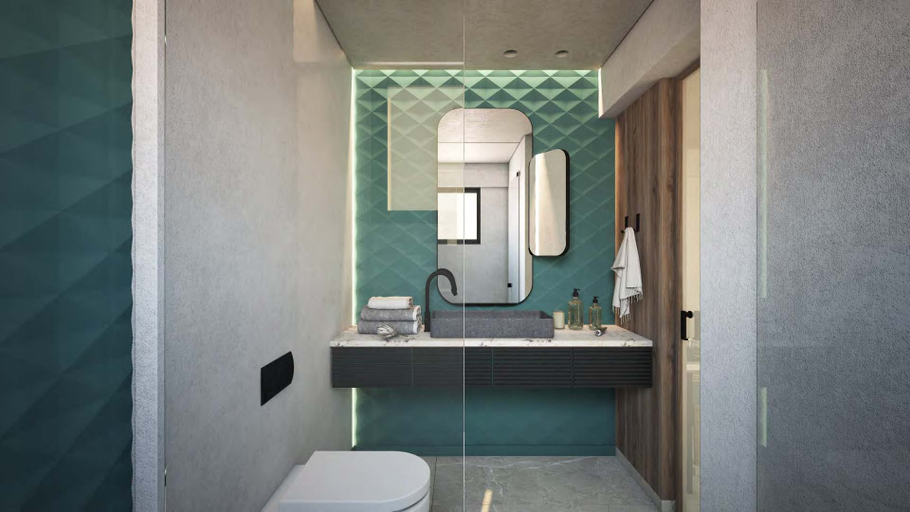 Bathroom 5, CHC Imperial Hotel – Adults Only, Crete