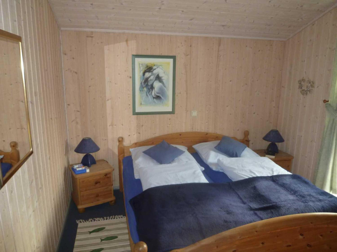 Bedroom 2, Ferienhaus mit Sauna im Ferienpark Mirow, Mecklenburgische Seenplatte