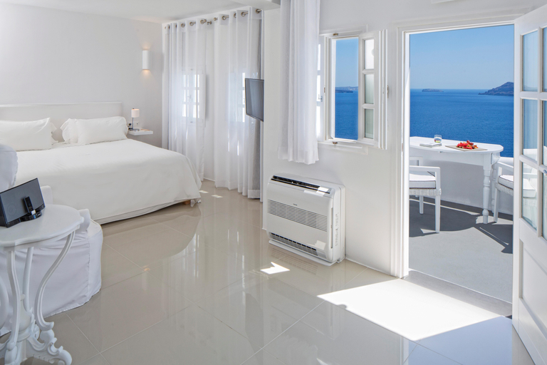 Bedroom 3, Katikies Santorini - Gea House The Leading Hotels, South Aegean