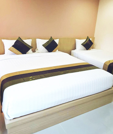 Bedroom 2, Sukkhamas Pirom Hotel, Muang Nakhon Ratchasima