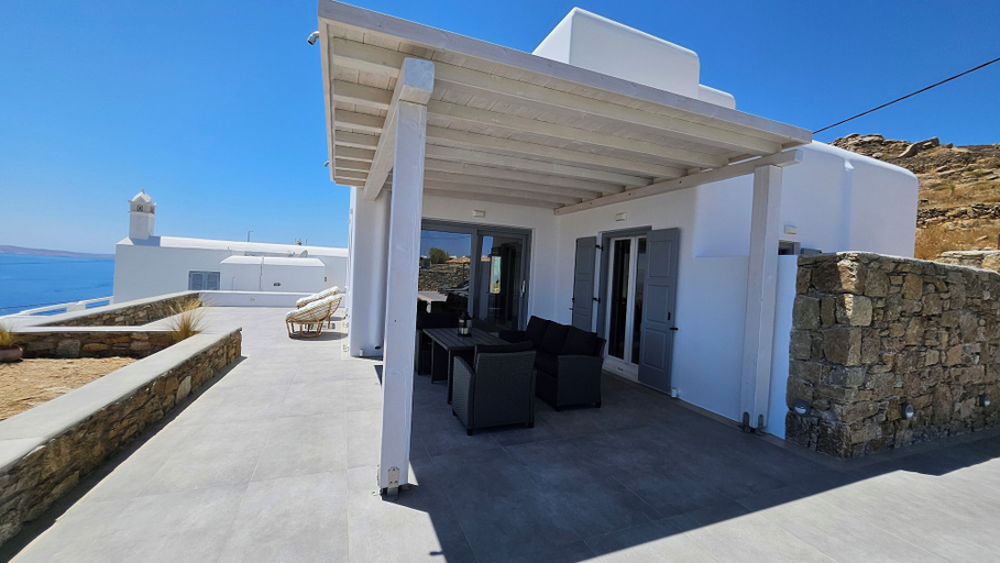 Exterior 3, Aether Mykonos 3BR Port View Villa, South Aegean