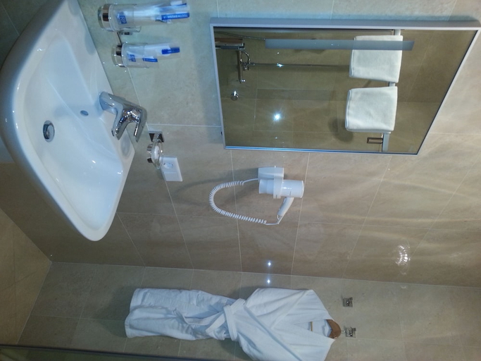 Bathroom 3, Royal Petrol Hotel, Taldyqorghan