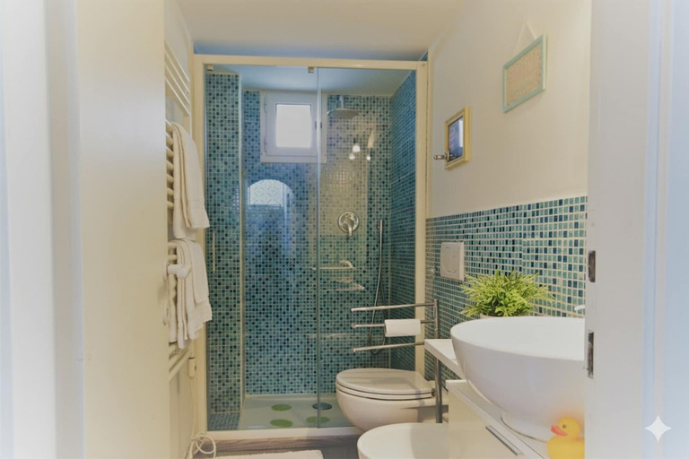 Bathroom, Appartamento Manola, Imperia
