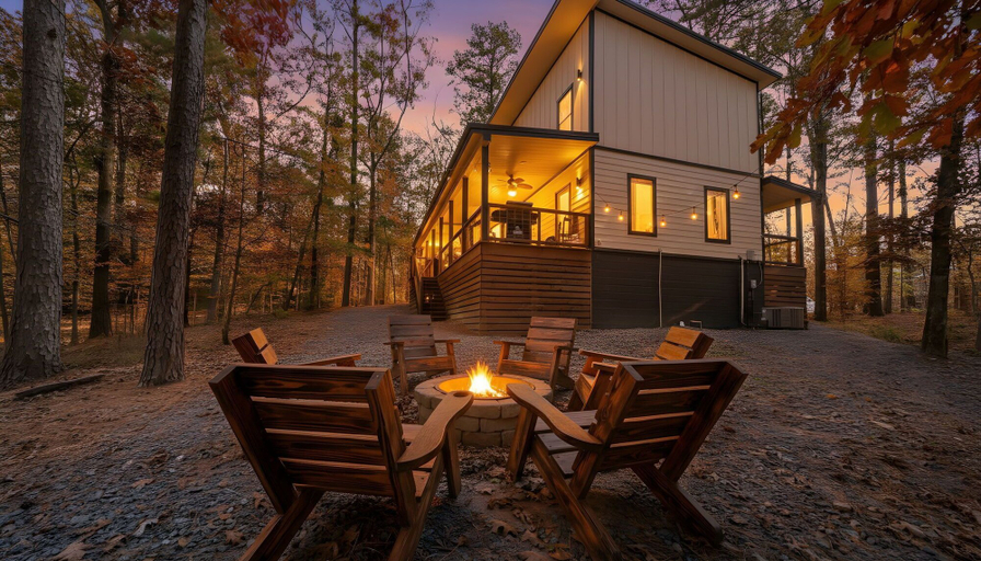 Terrace/patio 2, Feelin' Froggy Cabin for 11, McCurtain