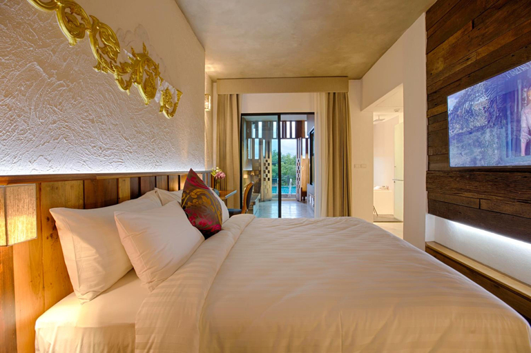 Bedroom 3, Natee the Riverfront Hotel Kanchanaburi, Muang Kanchanaburi