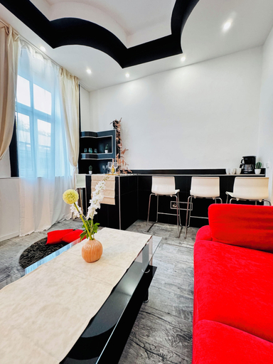 Living room 4, Budget 1BR Apt with Living Room AKH, Wien