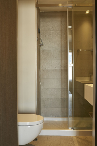 Bathroom 4, Moxy Patra Marina, West Greece