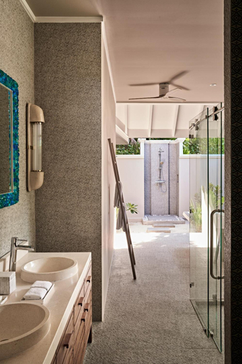 Bathroom 4, Finolhu a Seaside Collection Resort, Baa Atoll
