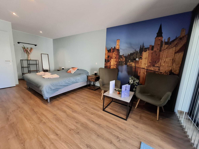 Bedroom 4, b&b d'Ereplatse, West-Vlaanderen