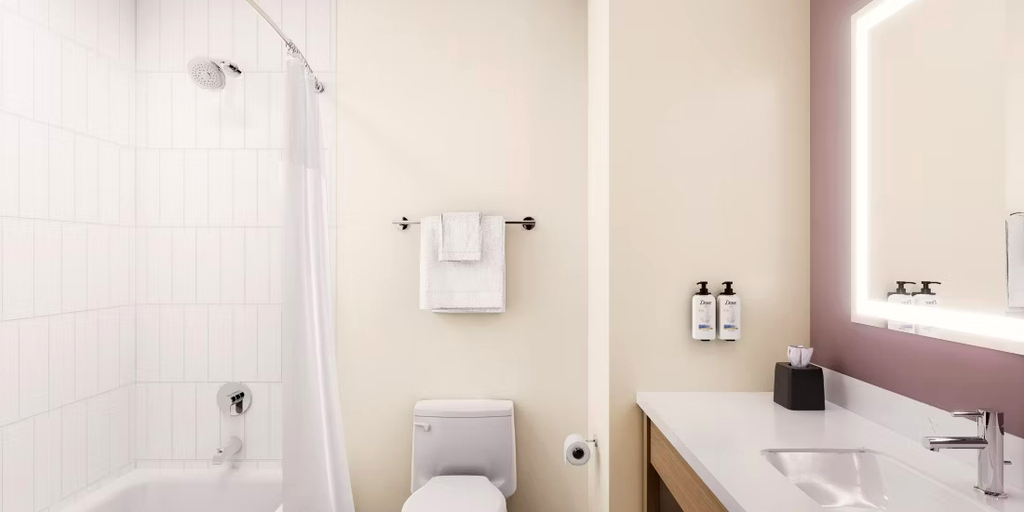 Bathroom 2, HOTEL LIBERAL by IHG, Seward