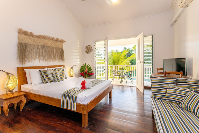 Bedroom 3, Tropicana Lagoon Apartments, Port Vila