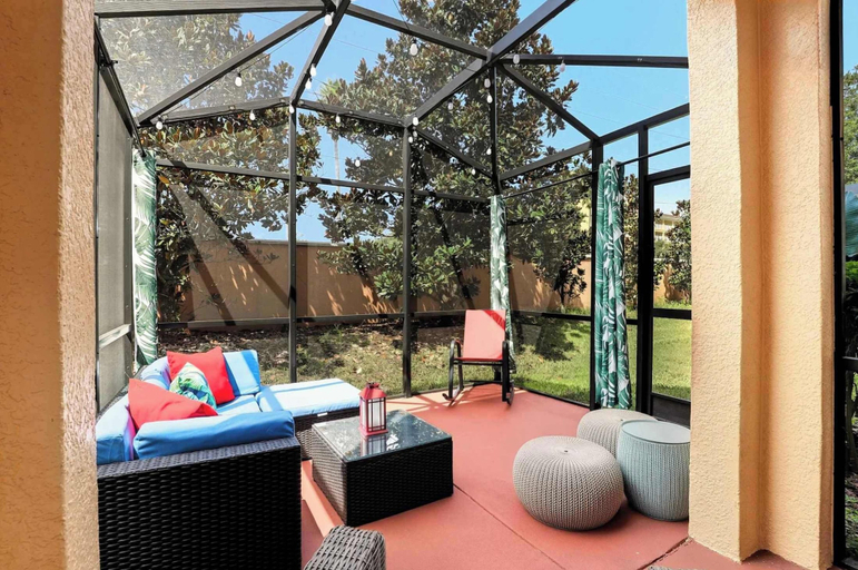 Terrace/patio 3, Park Hopper Paradise At Regal Oaks, Osceola
