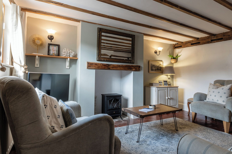 Living area 2, Two Cottages near Stratford-upon-Avon, Warwickshire