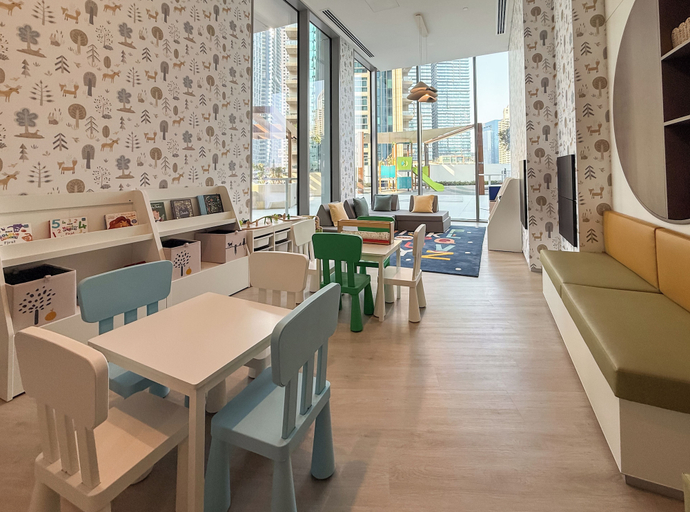 Children's play area - indoor, Experience 2BR Luxury Living LIV Marina, Dubai