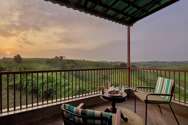 Balcony, WelcomHeritage Akashganga Resort & Spa, Dungarpur