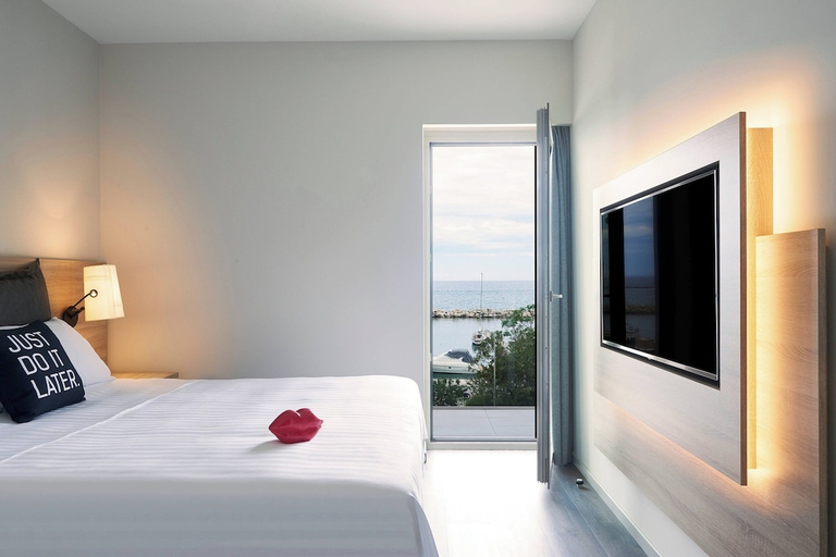 Bedroom 3, Moxy Patra Marina, West Greece