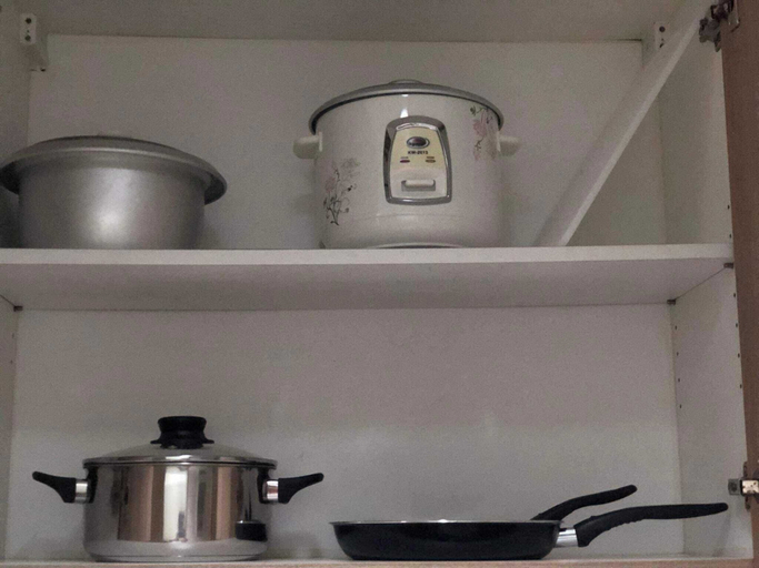 Private kitchen 3, S-Residence tower 1 Staycation Near Moa, Pasay City