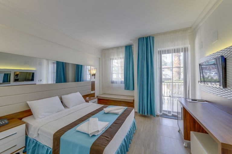 Bedroom 2, Marcan Beach Hotel (Adult Only +16), Fethiye