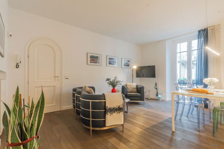 Living area 5, Como Design Apartment, Como