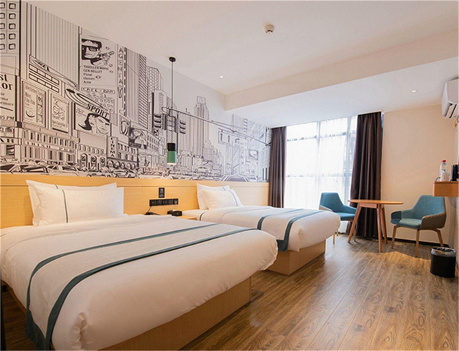 Bedroom 2, City Comfort Inn Dali High-speed Railway Station Erhai Park, Dali Bai