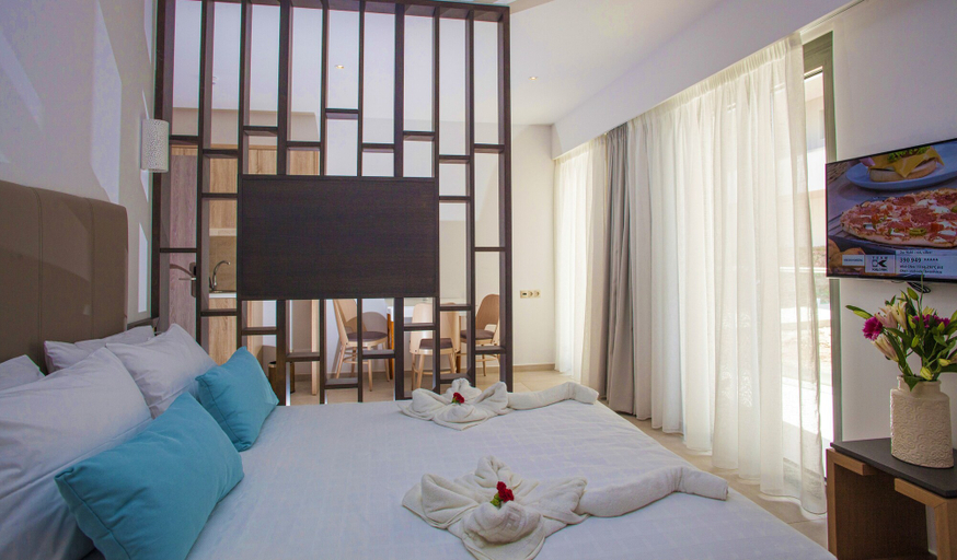 Bedroom 3, Minos Hotel, Crete