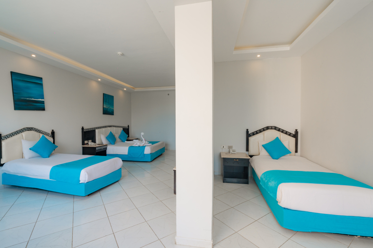 Bedroom 3, King Tut Aqua Beach Resort, Al-Ghurdaqah