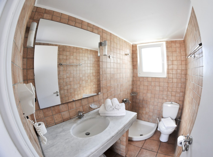 Bathroom 5, Katikies Studios & Apartments, South Aegean