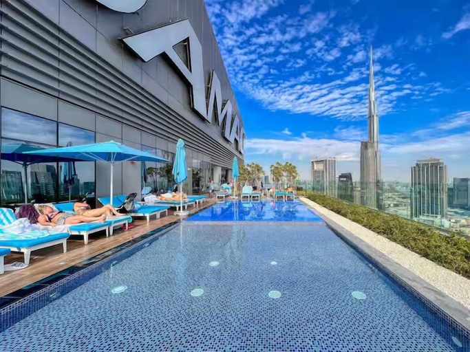 Infinity pool 3, Paramount Hotel Rooftop Infinity Pool, Dubai