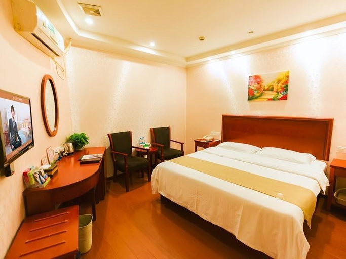 Bedroom 3, Greentree Inn Zhejiang Shaoxing Paojiang Industria, Shaoxing