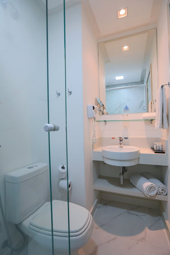 Bathroom 3, Nobile Hotel Copacabana Design, Rio de Janeiro