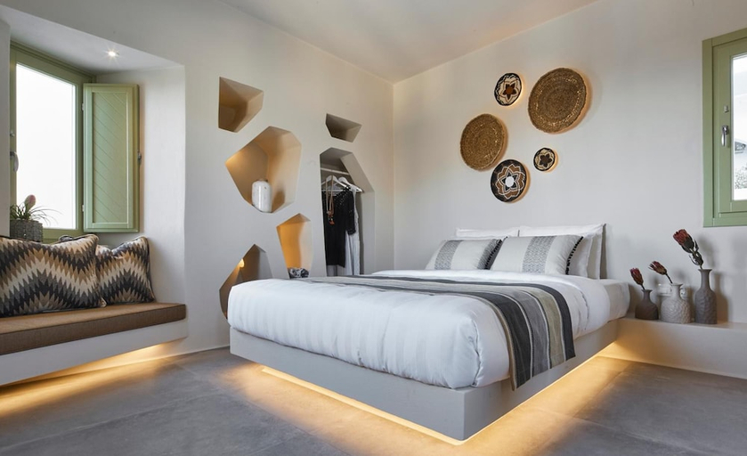 Bedroom 3, Aeon Suites by Mr and Mrs White, South Aegean