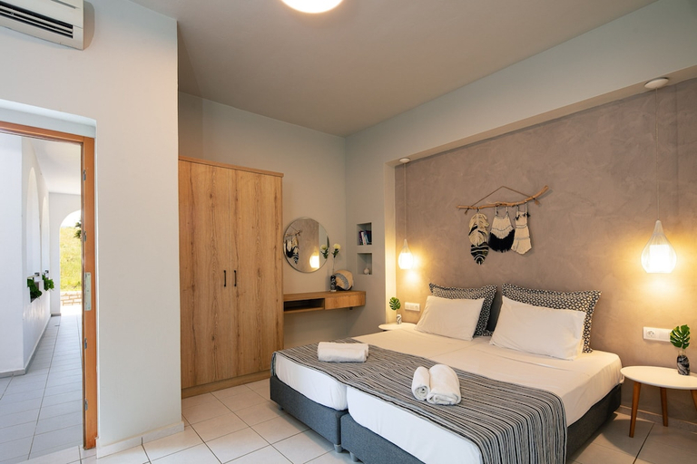 Bedroom 2, Anthos Appartements, Crete