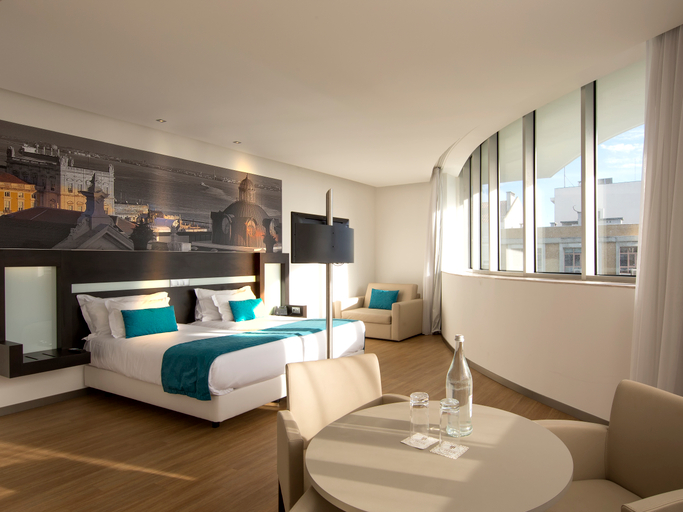 Bedroom 3, Jupiter Lisboa Hotel, Lisbon